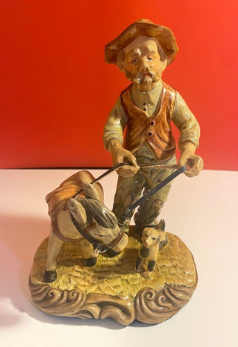Porcelain figure man with - man,
