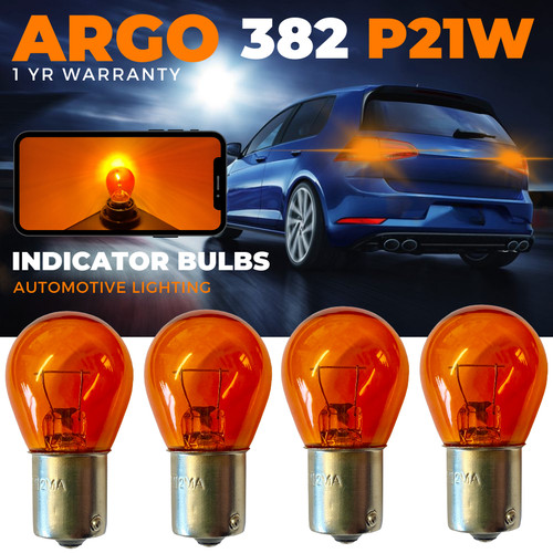 P21w 382 ba15s amber orange - 382,
