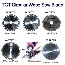 Wood Cutting Circular Saw Blades TCT 135mm–305mm Fits Bosch Makita DeWalt UK
