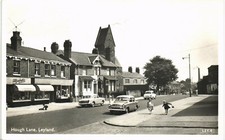 Leyland near Preston. Hough Lane # LEY.4 by E.Babbs, Leyland.