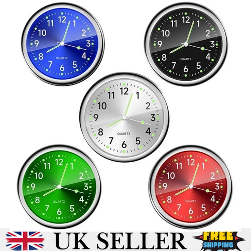 Mini car dashboard clock - 1×,