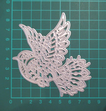 Filigree Bird Dove Metal