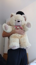 Large plush teddy bear - large,