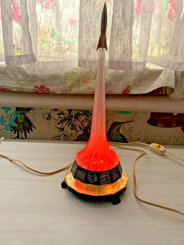 Raketa rocket lamp space age - raketa,