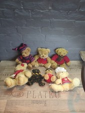 Harrods Plush Teddy Bear Bundle Collectible Job Lot 7 Bears #AA