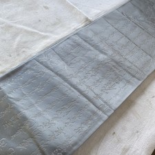 Japanese Obi Silver Fabric Kimono Sash