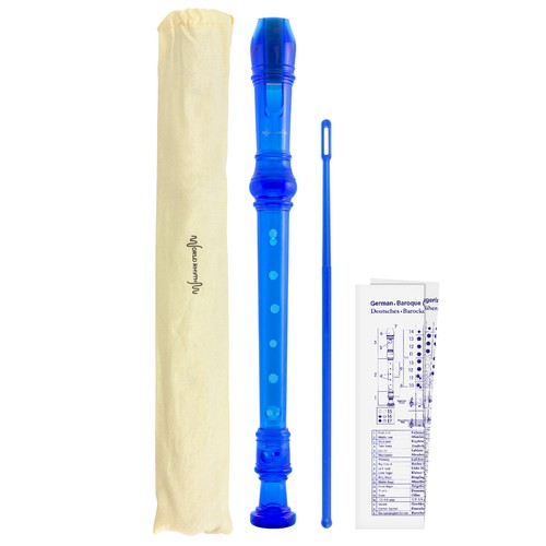 Descant recorder blue - recorder,