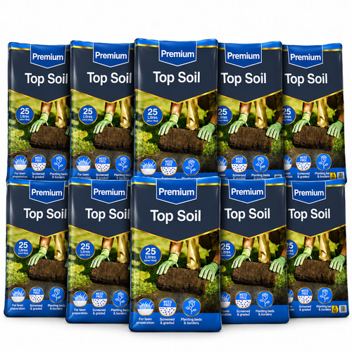 Premium top soil 25l - soil, x