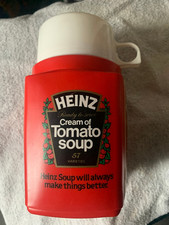Vintage Heinz Tomato Soup Roughneck thermos flask