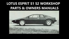 LOTUS ESPRIT S1 S2 WORKSHOP