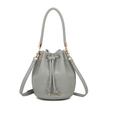Women’s Bucket Bag Designer Soft Leather Ladies Handbag Adjustable Strap JM1538