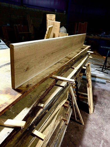 Solid oak window board - oak,