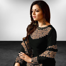 Pakistani Green Salwar Kameez