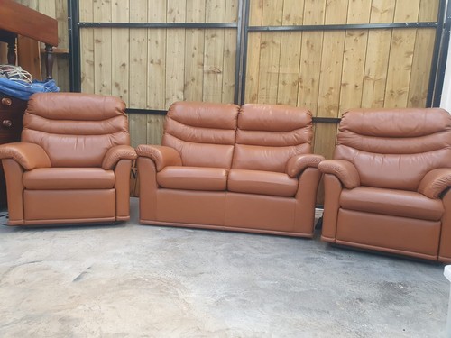 Plan malvern leather suite - g,