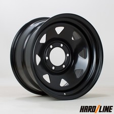 Hardline 17" x 9" 6x139.7 ET0 Modular 8 Spoke Steel wheels fits Ford Ranger