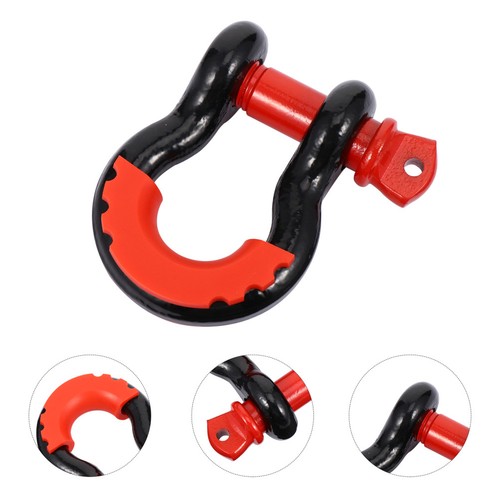 Ring shackle steel clevis - d-ring,