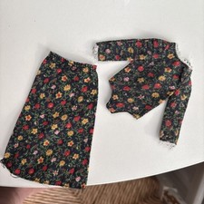 Sunshine Family Mom mum STEFFIE Clothes 1973 Bodysuit And Skirt 