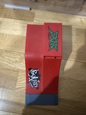 Teck deck ramp - set/red, with