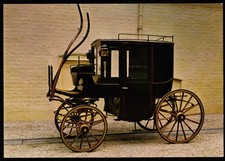 Brougham Horse Drawn Carriage Postcard