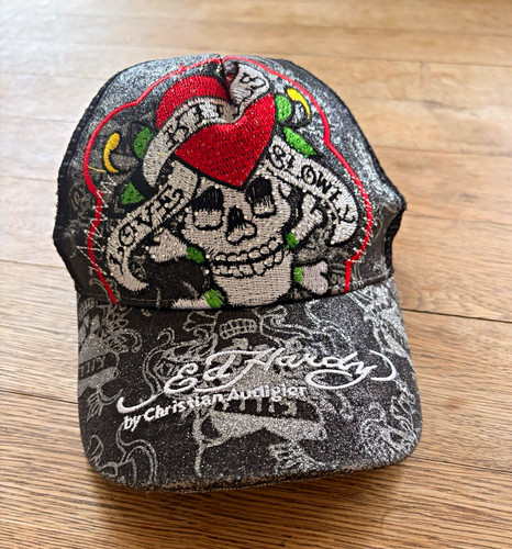 Vintage hardy trucker hat - ed,