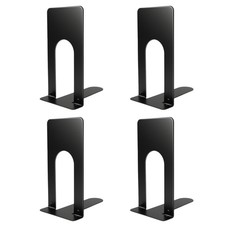 Book Ends for Shelves, 4 Pack