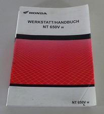 Workshop Manual Honda NT 650 V