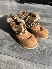 Leopard Print Trim Tan UGG