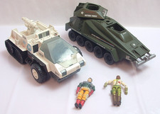 GI Joe Action Force Snow Cat + Persuader + Backstop & Stalker V2 Action Figures
