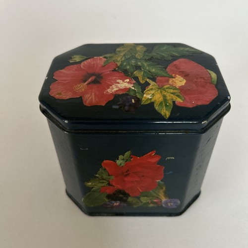 Antique vintage tea - tea, caddy