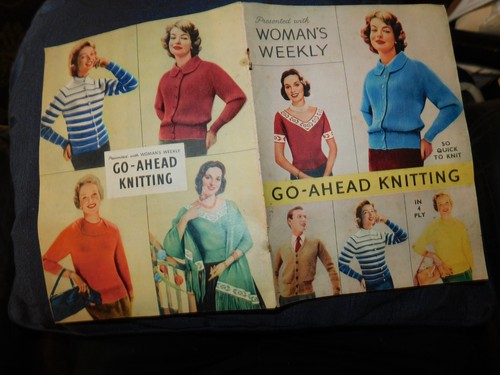 Vintage original knitting - original,