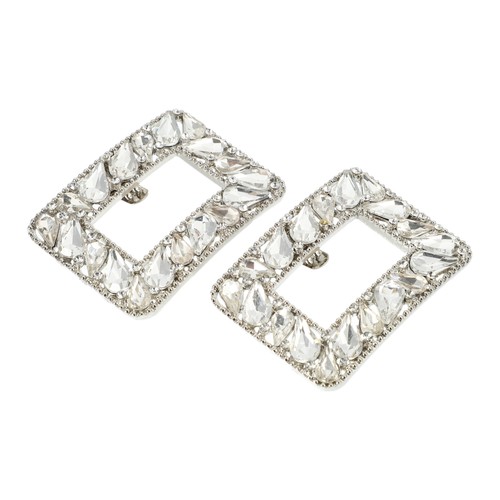 Pcs square rhinestone - 2,