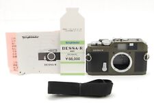 Near MINT  Voigtlander BESSA-R Olive 35mm Rangefinder Film Camera Leica M #062