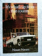 NISSAN NAVARA CAB CHASSIS