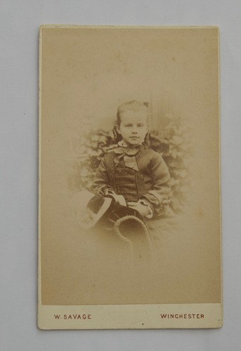 Cdv victorian girl - cdv, girl,