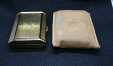 Vintage Melissa Compact Gold tone Loose Powder compact plus Cover