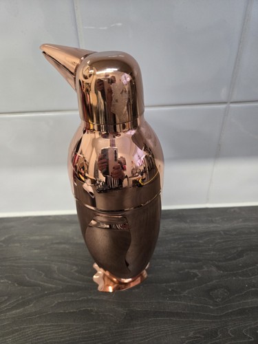 Art deco penguin metal - penguin,