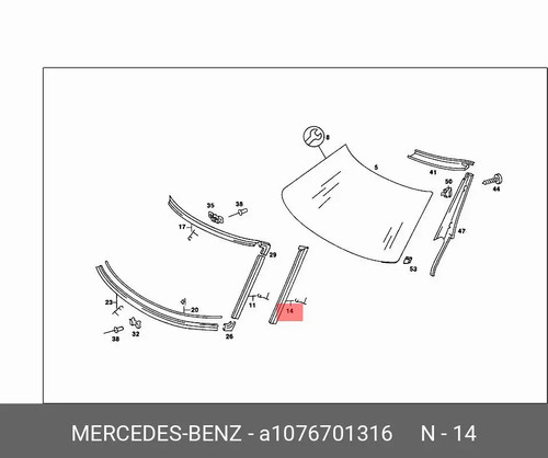 New mercedes benz - new, r107