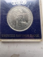 1980 QUEEN ELIZABETH THE QUEEN MOTHER 80TH BIRTHDAY CROWN COIN TSB - B1