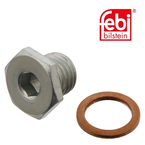Febi oil sump screw plug - oil,