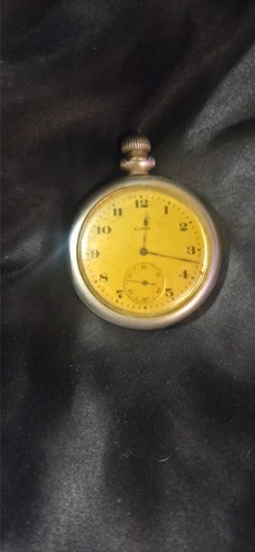 Vintage elgin open face - open-face, pocket