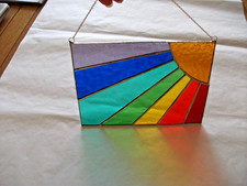 Stained Glass Sunrise window