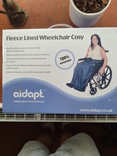 Waterproof Wheelchair Cozy Blanket Fleece Wrap Leg Cover Throw Travel Unisex