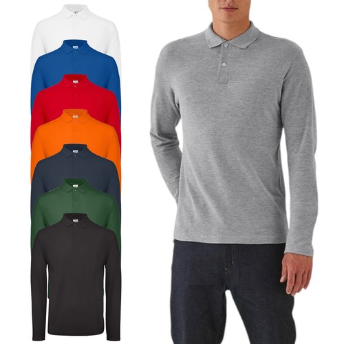 001 lsl mens polo - id.001,