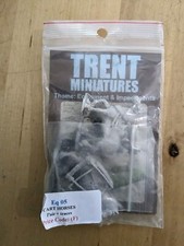 Trent Miniatures 28mm Cart Horses With Traces Team Of 2 Metal