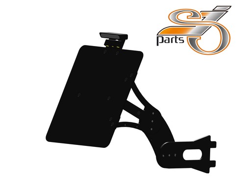 License plate holder side - license,