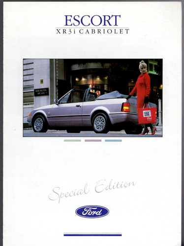 Ford escort xr3i cabriolet - ford,
