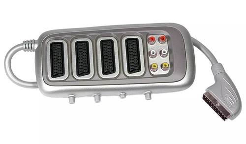 Way switchable scart switch - 4,