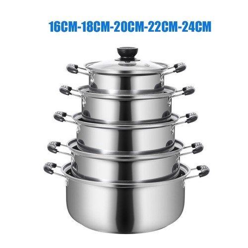 5pcs set stainless steel - 5pcs/set,