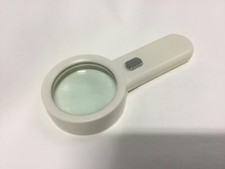 10 x 75mm LED, hand held reading magnifying glass, excellent quality 
