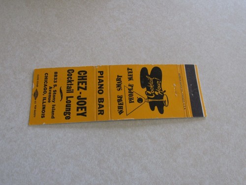 Y242 vintage matchbook cover - vintage,